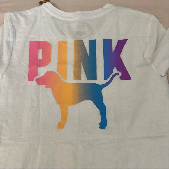 Victoria’s Secret PINK Campus T-Shirt and Boyfriend Shorts - Picture 6 of 6